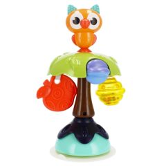Развивающая игрушка-погремушка на присоске "Сова" BamBam, 475291