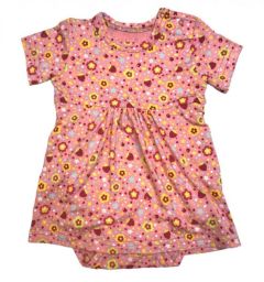 Трикотажне боді-плаття для дівчинки, 12980