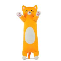М'яка іграшка-валик  "кіт Еклер", 80 см. , (KD733)