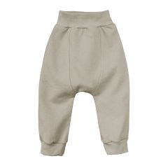 Трикотажні штанята з начосом всередині для дитини, 2313601 (кавово-сірий)