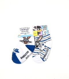 Набор носков для мальчика "Looney Tunes" (бело-голубые), WB 51 34 628