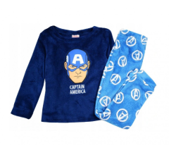 Плюшевая пижама для ребенка "Avengers" (сине-голубая), AV 52 04 398 CORAL