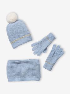 Комплект (шапка+хомут+перчатки) для ребенка