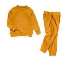 Трикотажный костюм для ребенка (желто-горчичный/гладь), 13047