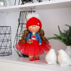 Текстильная кукла ручной работы "Эмили" ДекоЛад