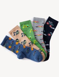 Набір трикотажних шкарпеток (5 пар)