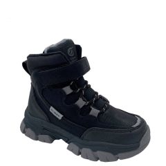 Теплые ботинки для ребенка, HB364 black/grey