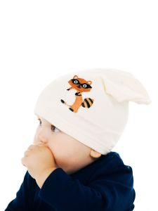 Трикотажная шапочка с начесом для ребенка 118510