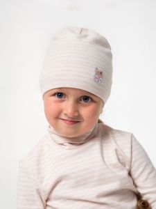 Подвійна трикотажна шапка для дитини, 118619