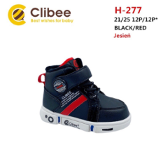 Теплые ботинки для дитини, H277 black/red