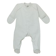 Трикотажный человечек для малыша (бледно-серый), 2112203