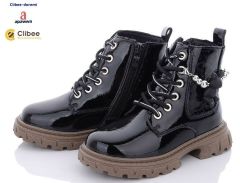 Лакові чобітки для дівчинки, HB354 black