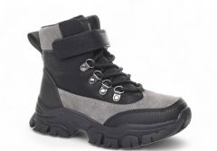 Теплі чобітки для дитини, HC366 GREY/BLACK