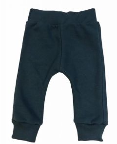 Трикотажные штаны с начесом внутри для ребенка (изумрудные), 13181