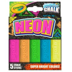 Кольорова крейда "Neon" (5 шт), Crayola 03-5803