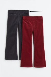 Вельветовые штаны для девочки, 1103015002