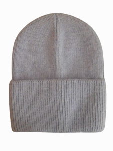 Ангорова шапка для дитини (сіро-синя), О1423