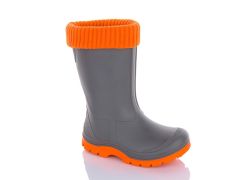 Утеплені гумові чоботи для дитини, SD-2 grey