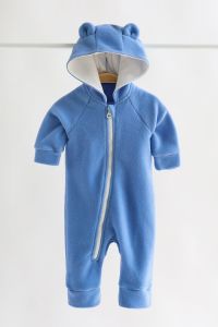 Флисовый человечек "Bear" для ребенка (голубой), 1205