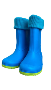 Утепленные резиновые сапоги для ребенка, SD-2 blue
