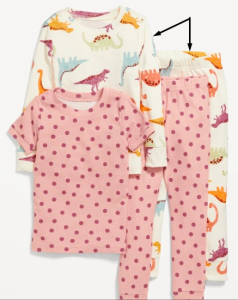 Трикотажная пижама для ребенка 1 шт.