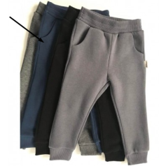 Трикотажные штаны с начесом для ребенка (1шт. синие), Robinzone ШТ-256