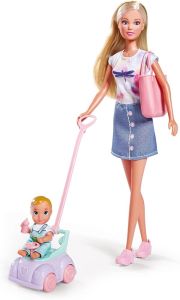 Кукла Штеффи с малышом на машинке, Steffi Love 105733585