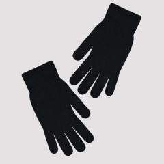Перчатки с начесом внутри для ребенка (черные), Noviti RZ002-G-01