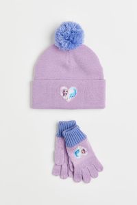 Комплект-двійка (шапка+ рукавички) "Frozen", 1101801001