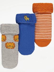 Набір шкарпеток (3 пари) з махровою ниткою для дитини