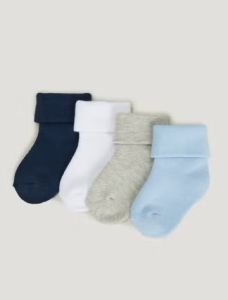 Набір шкарпеток (4 пари) з махровою ниткою для дитини