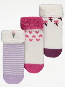 Набор носков (3 пары) с махровой нитью для ребенка