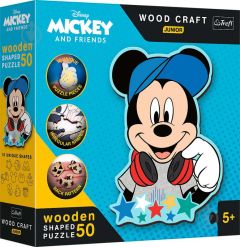 Дерев'яні пазли "Mickey Mouse"50 ел., Trefl 20199