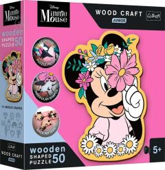Дерев'яні пазли "Minnie Mouse" 50 ел., Trefl 20200