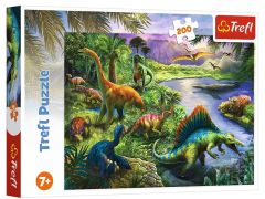 Пазли "Хижі динозаври" 200 ел., Trefl 13281