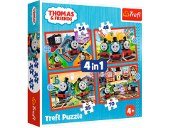 Пазли 4в1 "Thomas and Friend", Trefl 34619