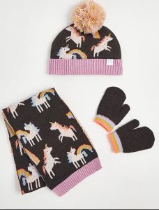 Комплект (шапка+шарф+перчатки) для ребенка