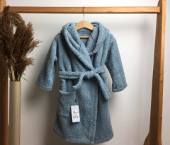 Плюшевий халат з капюшоном для дитини, Lotex 286-21