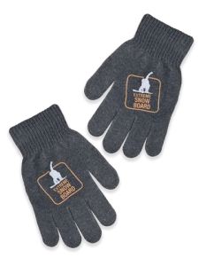 Трикотажні рукавиці всередині з легким начосом, Noviti RZ021-B-01 (сірий меланж)