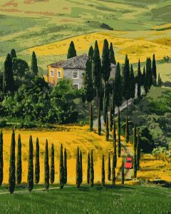 Картина по номерам "Путешествие в Тоскану" 40*50, Идейка КНО2297