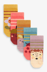 Набір трикотажних шкарпеток для дівчинки (5 шт.)