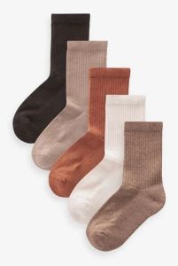 Набір трикотажних шкарпеток в рубчик для дитини (5 шт.)
