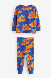 Трикотажная пижама для ребенка (синяя)