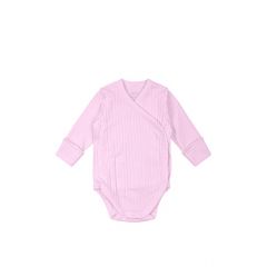 Боді-льоля з ажурного трикотажу для дівчинки (рожевий), 4032B22