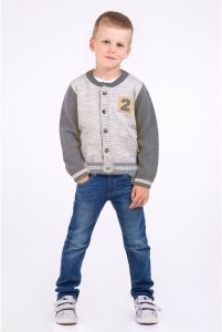 В'язаний светер для хлопчика ( сірий), Lutik, КХ-851