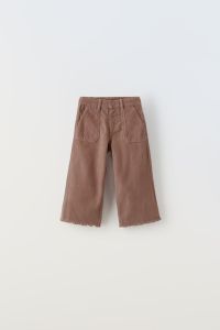 Вельветовые штаны-кюлоты для ребенка