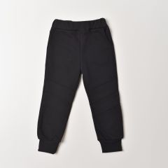 Трикотажні штани з махровою ниткою всередині (чорні), Coolton