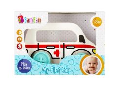 Іграшка "Мої перші машинки" ( біла), BamBam , 481799