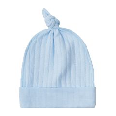 Трикотажна шапка для дитини " Ажур", (блакитна), 1007H11