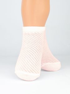 Шкарпетки для дитини, SB074-G-01 (білі/смужка)